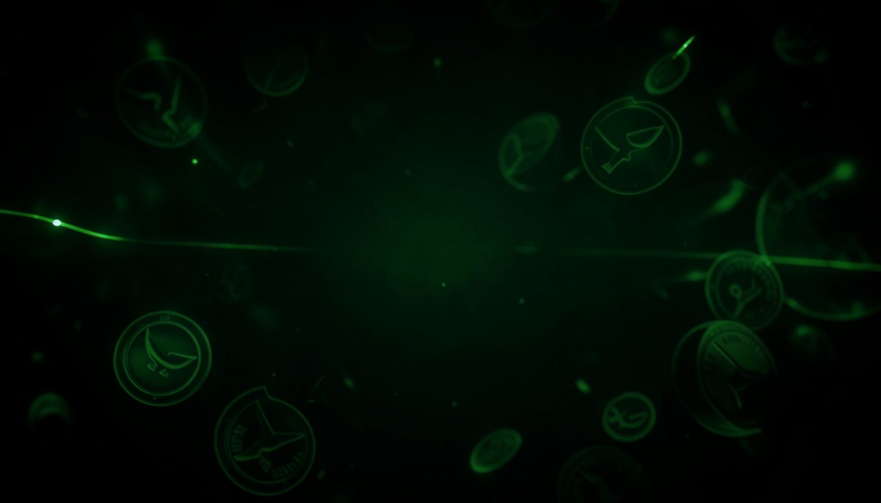 Dark atmospheric background with glowing green accents and subtle rupee currency motifs, conveying fast digital transactions